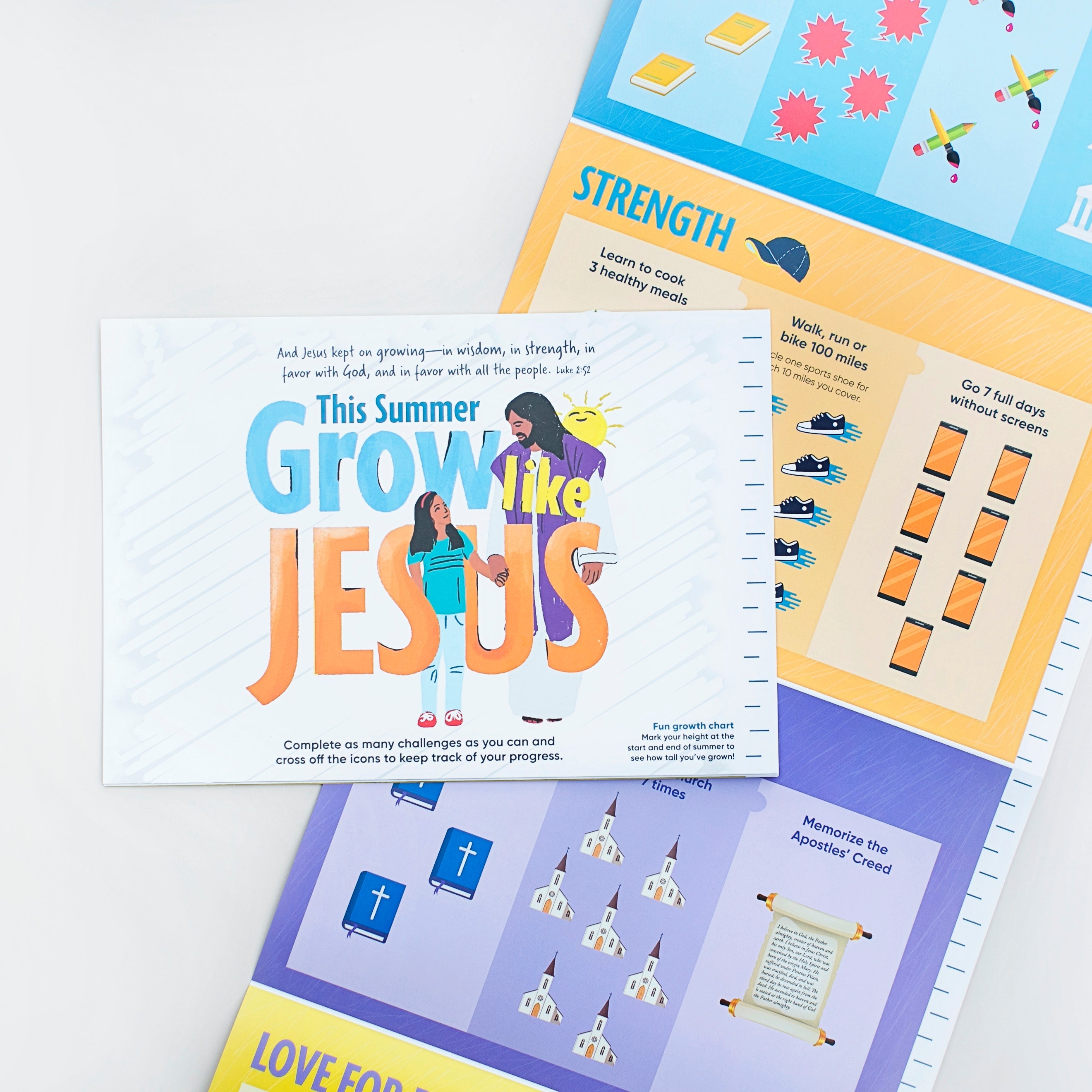 Grow Like Jesus growth chart What s for Dinner magazine